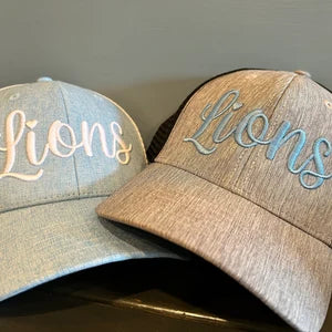 3D puff embroidery font