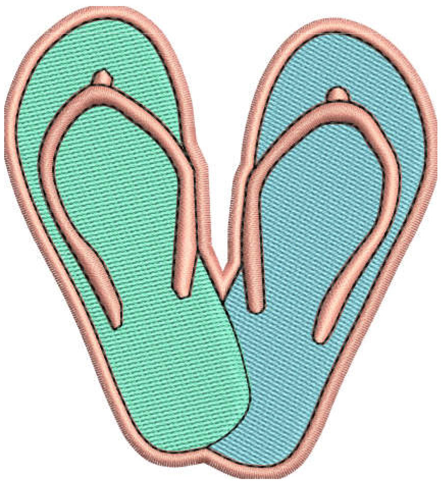 Summer Vibes Embroidery Designs - 14 embroidery patch designs for summer vibes.