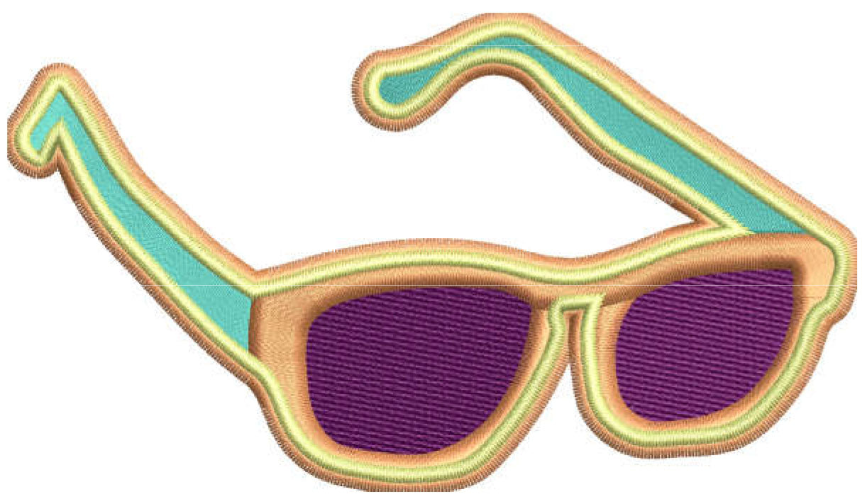 Summer Vibes Embroidery Designs - 14 embroidery patch designs for summer vibes.