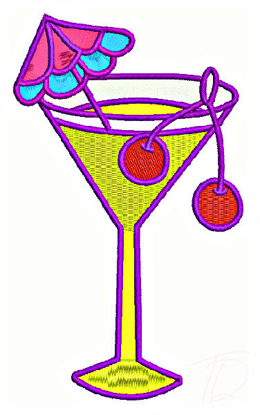 Summer Vibes Embroidery Designs - 14 embroidery patch designs for summer vibes.