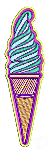 Summer Vibes Embroidery Designs - 14 embroidery patch designs for summer vibes.
