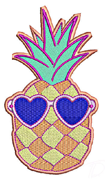 Summer Vibes Embroidery Designs - 14 embroidery patch designs for summer vibes.