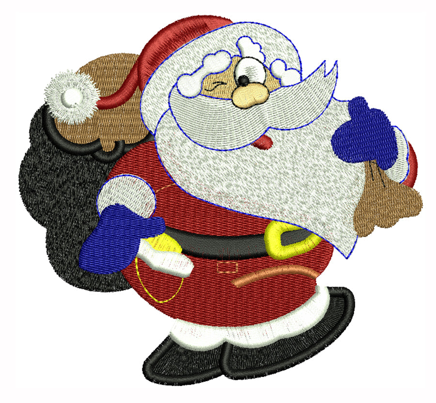 Christmas Embroidery Bundle – 15 Santa, Deer & Candy Designs