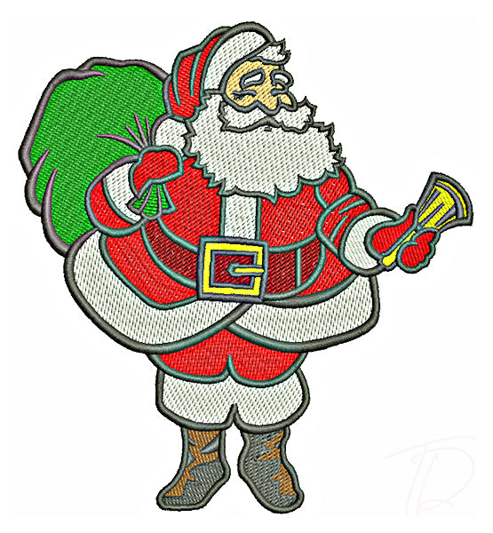 Christmas Embroidery Bundle – 15 Santa, Deer & Candy Designs