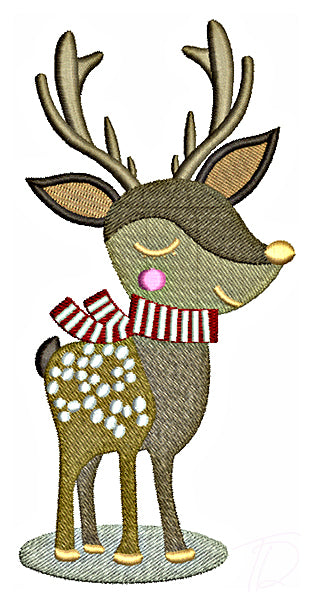 Christmas Embroidery Bundle – 15 Santa, Deer & Candy Designs