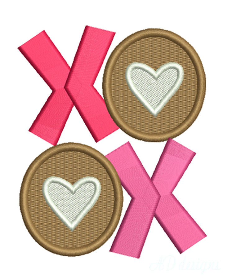 Heart Embroidery Designs Bundle – 6 Designs in 3 Sizes