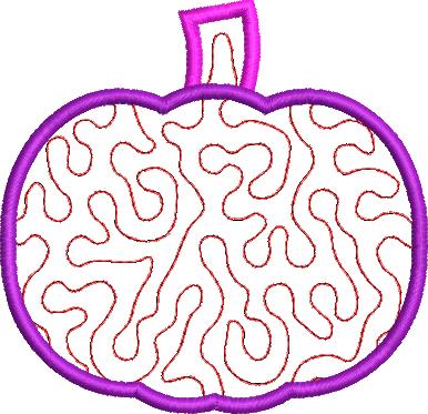 Halloween Quilting Embroidery Applique Bundle – 4 Designs, 4 Sizes