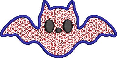 Halloween Quilting Embroidery Applique Bundle – 4 Designs, 4 Sizes
