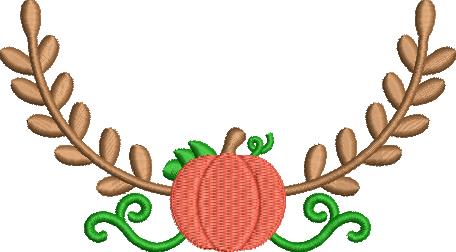 Halloween Embroidery Bundle – Pumpkin Frame, Ghost & Boohaw, 8 Designs
