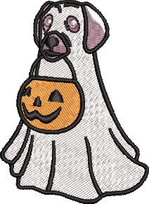 Halloween Embroidery Bundle – Pumpkin Frame, Ghost & Boohaw, 8 Designs