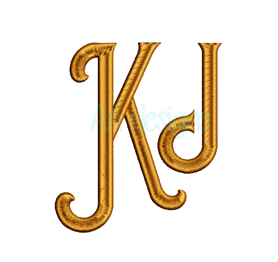Cowboy Embroidery Digital Font. Machine embroidery font for instant download. BX file