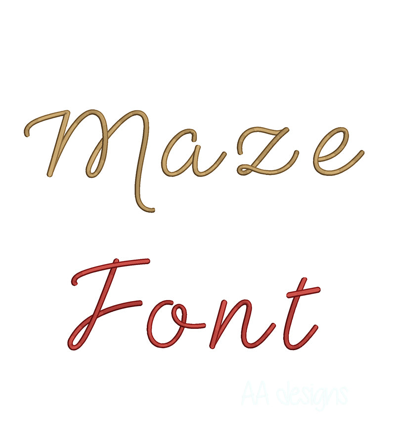 Amazing 3D puff embroidery digital font. PES DST BX file for instant download