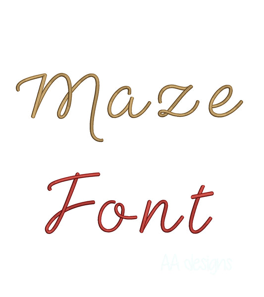 Amazing 3D puff embroidery digital font. PES DST BX file for instant download
