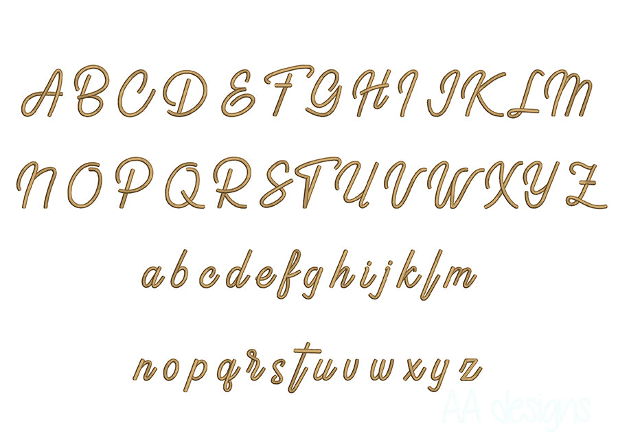 Kai 3D puff embroidery digital font. Machine embroidery alphabet in 3D puff foam. PES DST BX and all files for embroidery machine. Instant download