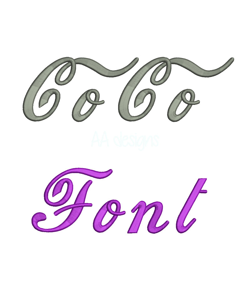 Coca Cola 3D puff embroidery digital font. Machine embroidery alphabet in 3D puff foam. PES DST BX and all files for embroidery machine