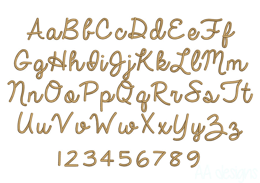 Metal 3D puff embroidery digital font. Machine embroidery font in 3D puff foam. PES DST BX and all files for embroidery machine
