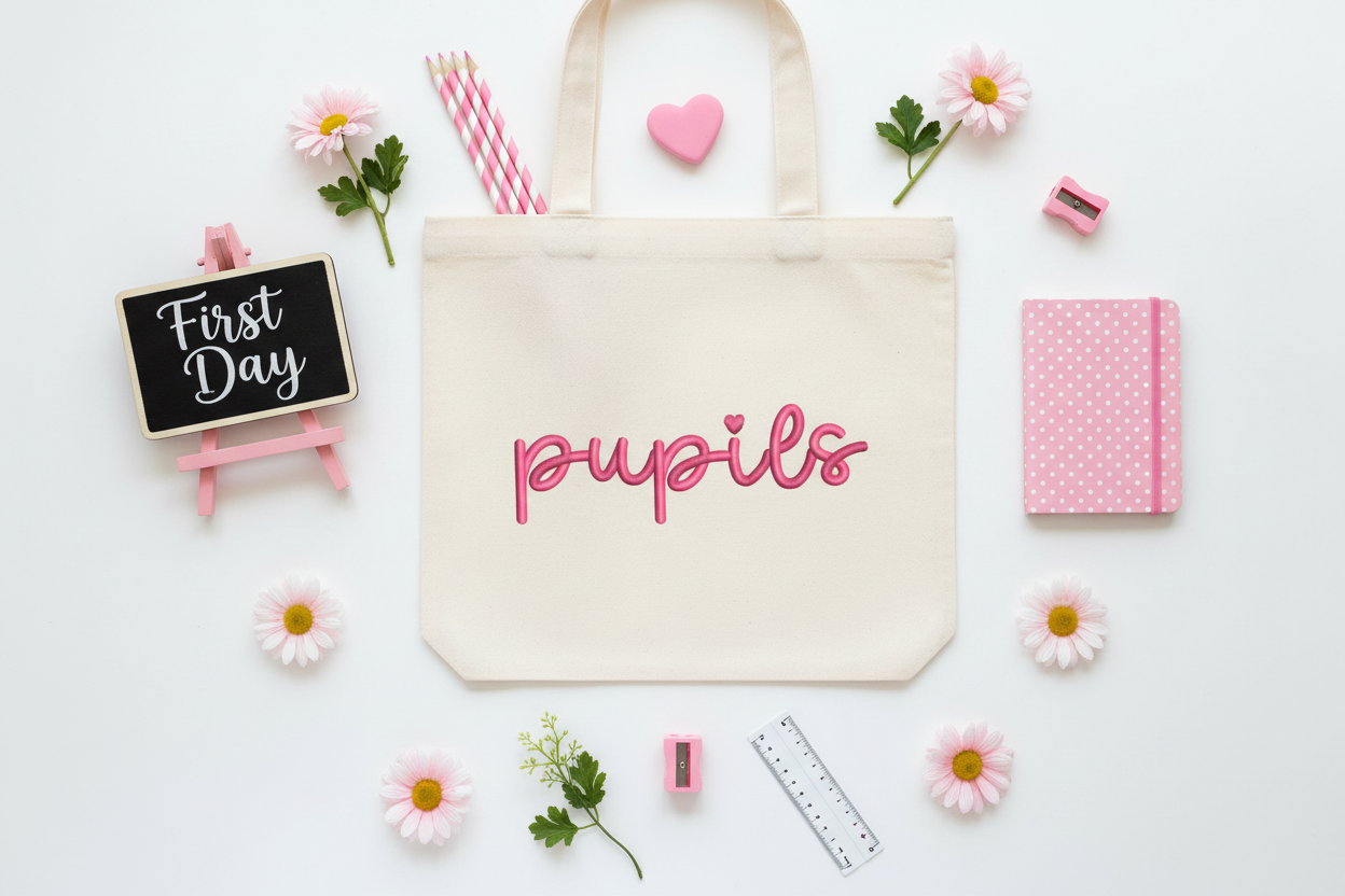 First Day of School Flat Lay
