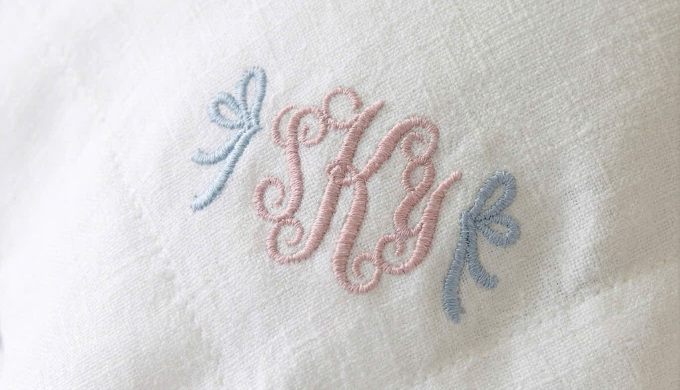 Cutie Bowtie Embroidery Design for Baby